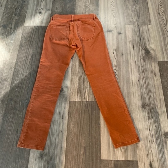 Loft Modern Skinny Rustic Orange Pants 24 - Picture 5 of 5